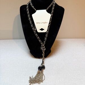 Sophia and Kate Long Lariat Pendant NWT